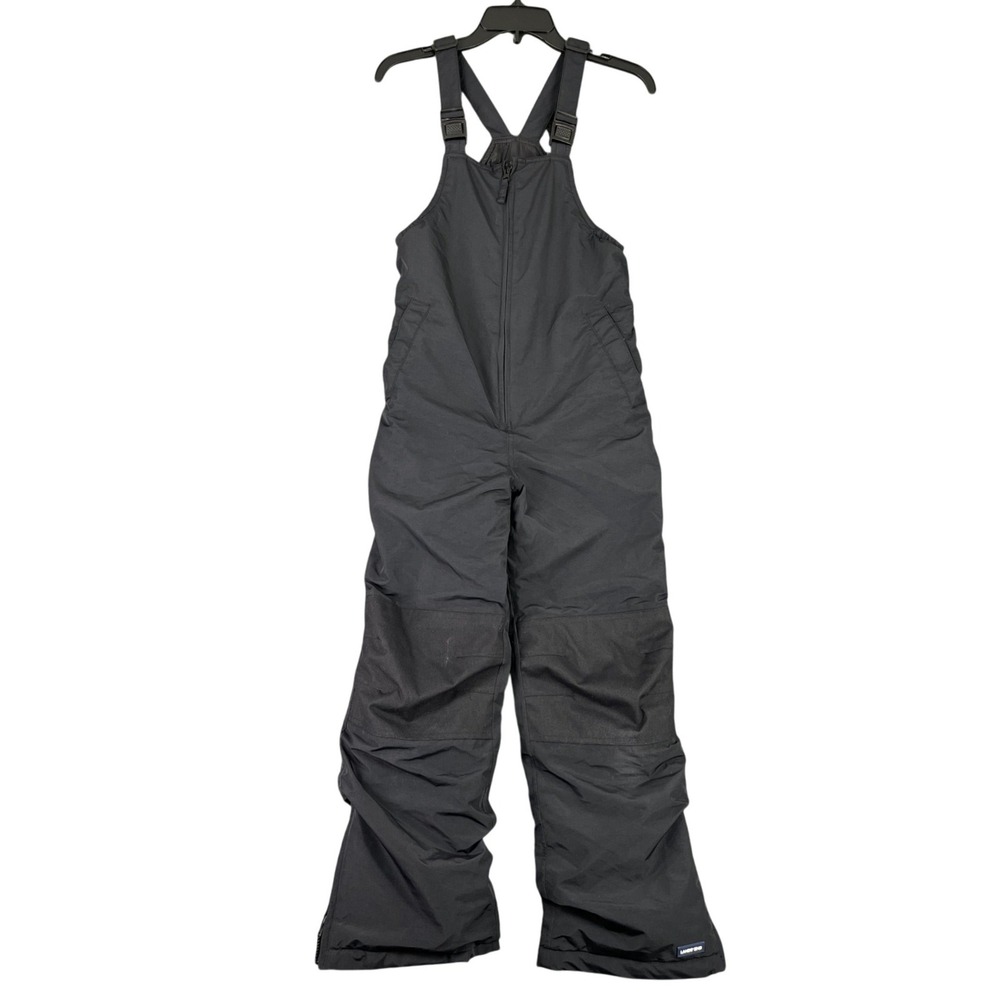 Lands End Squall Snow Bib Kids 10 Insulated Waterproof Winter Cold Sledding Play